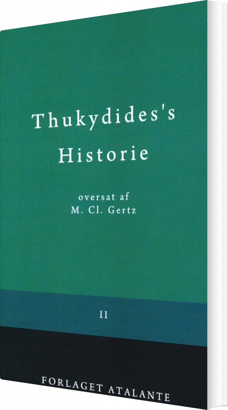 Billede af Thukydides's Historie Ii - Thukydid - Bog