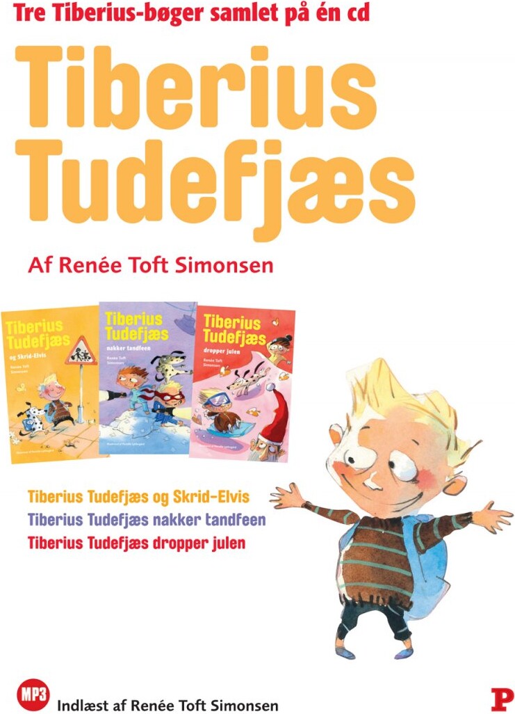 Tiberius Tudefjæs - Renée Toft Simonsen - Cd Lydbog