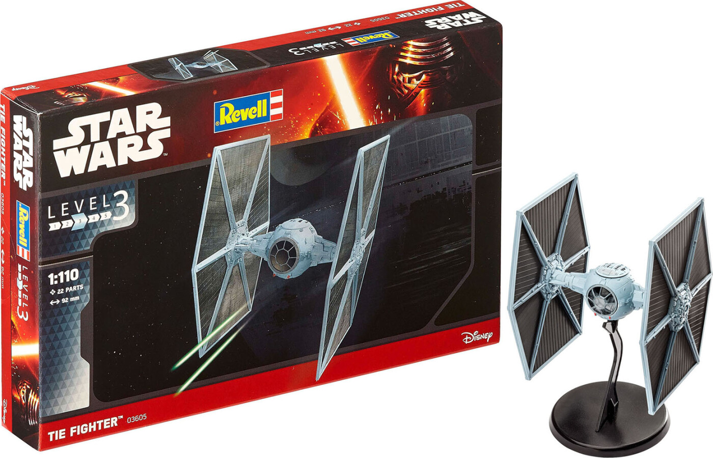 Revell - Tie Fighter - 1:110 - Level 3 - 03605