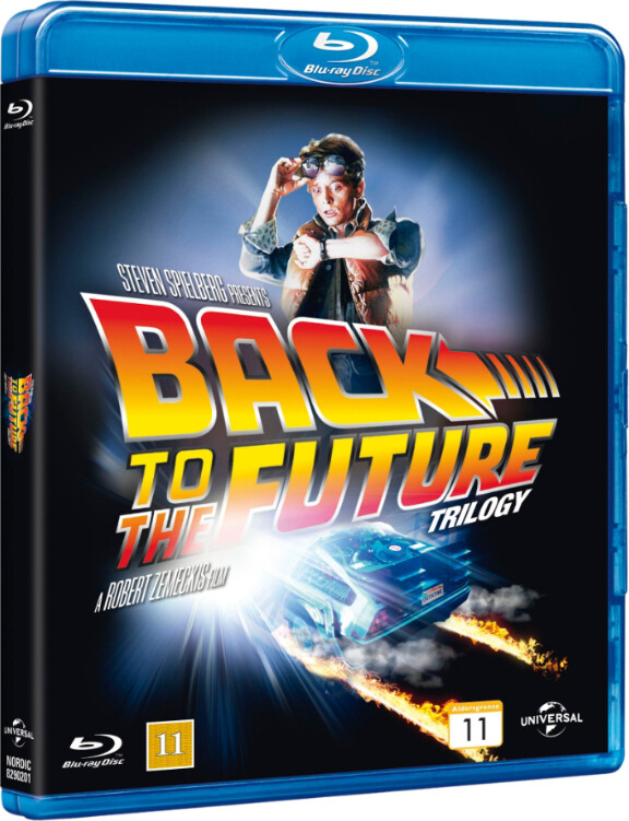 Back To The Future / Tilbage Til Fremtiden - 1-3 Trilogy Box Set - Blu-Ray