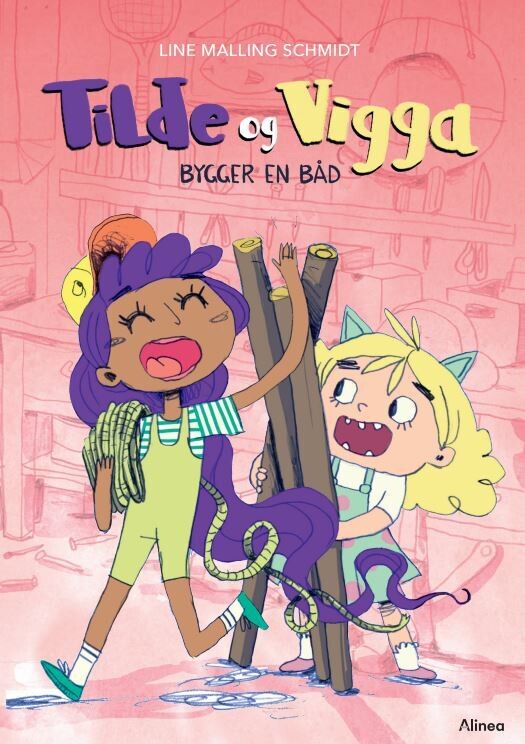 Tilde Og Vigga Bygger En Båd, Grøn Læseklub - Line Malling Schmidt - Bog