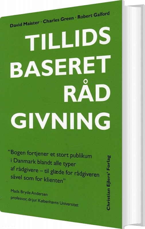 Tillidsbaseret Rådgivning - Galford Maister Green - Bog