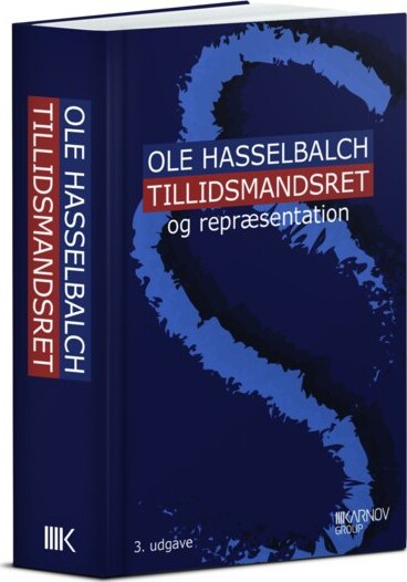 Tillidsmandsret Og Repræsentation - Ole Hasselbalch - Bog