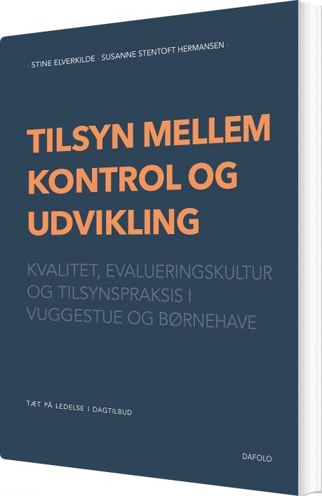 Billede af Tilsyn Mellem Kontrol Og Udvikling - Stine Elverkilde - Bog