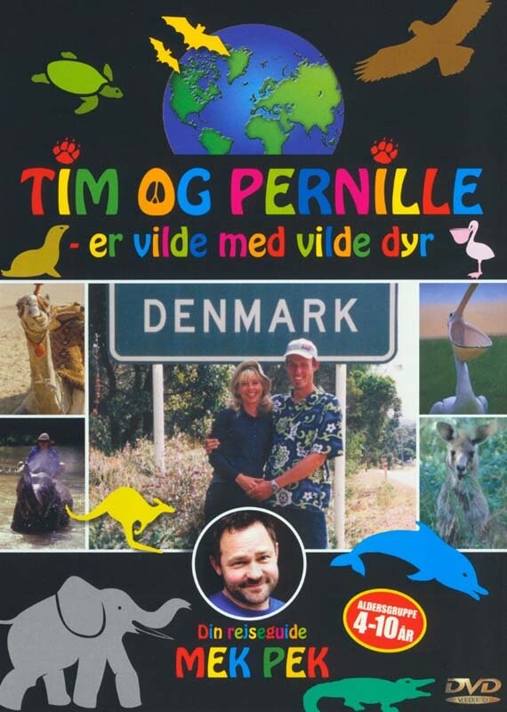 Timm Og Pernille Er Vilde Med Dyr - DVD - Film
