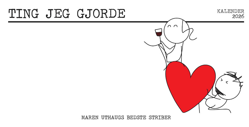Ting Jeg Gjorde - Kalender 2026