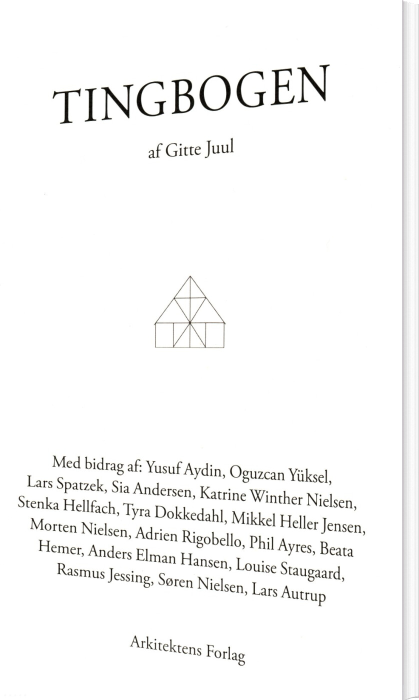 Tingbogen - Søren Nielsen - Bog