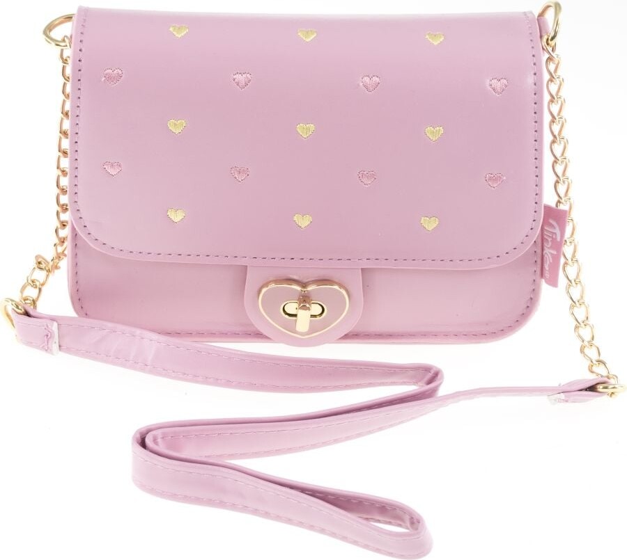 Tinka - Taske Rosa M/hjerter Pretty Purse