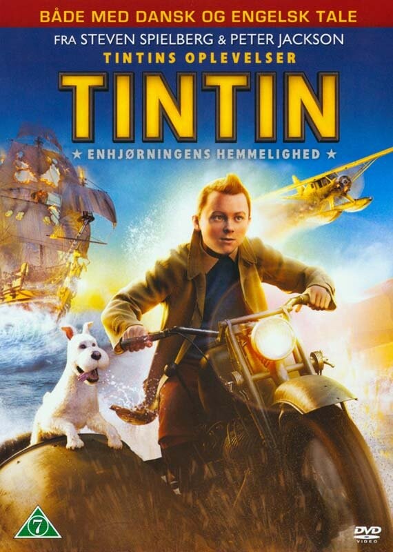 Tintin - Enhjørningens Hemmelighed / The Secret Of The Unicorn - DVD - Film