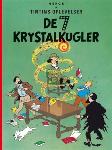 Billede af Tintins Oplevelser: De 7 Krystalkugler - Hergé - Tegneserie hos Gucca.dk