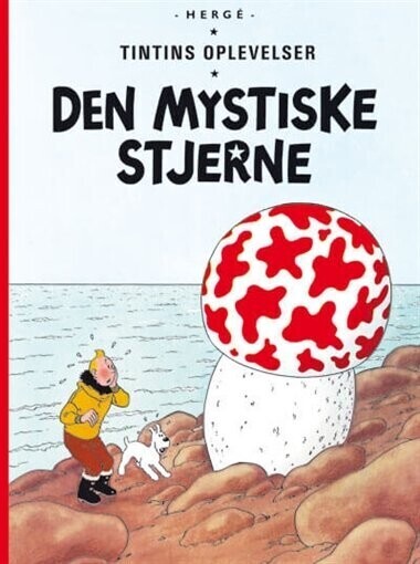 Tintins Oplevelser: Den Mystiske Stjerne – Retroudgave – Hergé – Bog