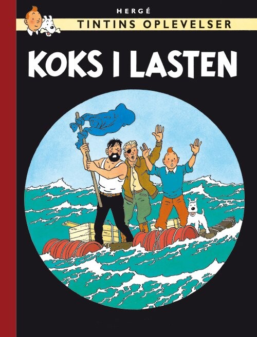 Billede af Tintins Oplevelser: Koks I Lasten - Retroudgave - Hergé - Tegneserie hos Gucca.dk