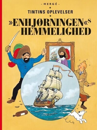 Tintins Oplevelser: Enhjørningens Hemmelighed – Hergé – Bog