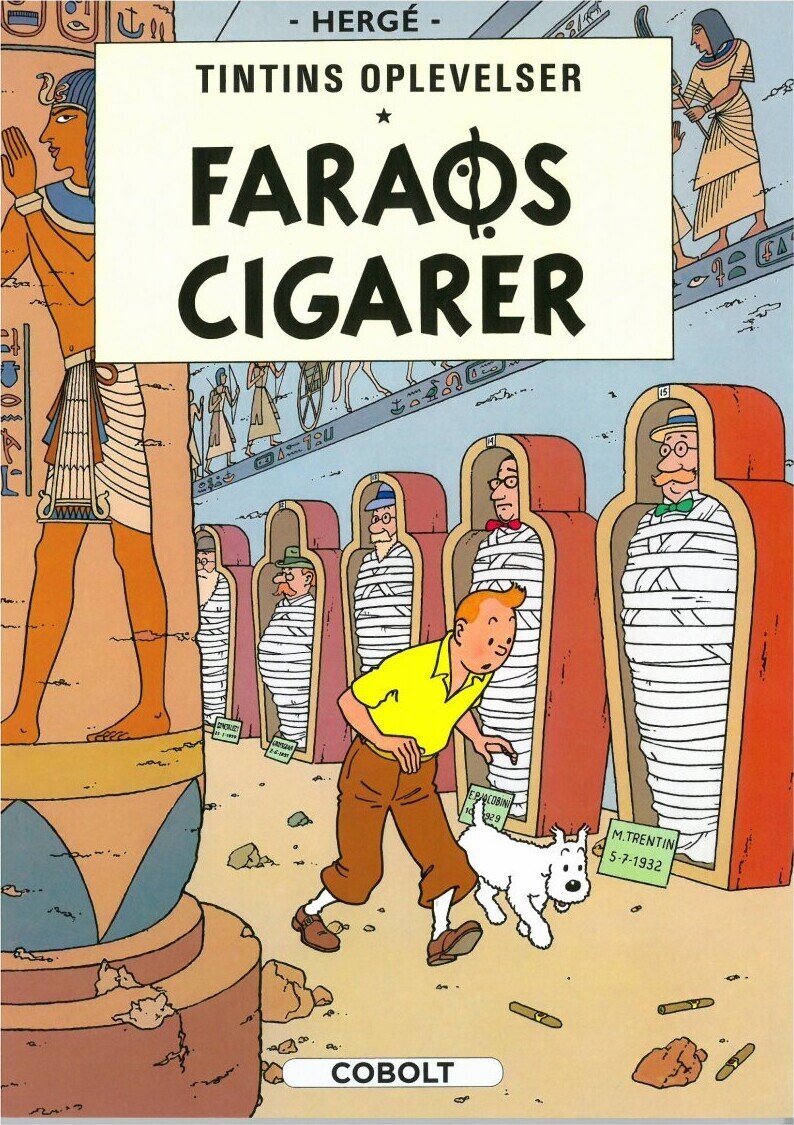 Tintins Oplevelser: Faraos Cigarer – Hergé – Bog
