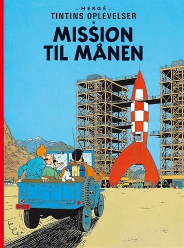 Billede af Tintins Oplevelser: Mission Til Månen - Hergé - Tegneserie hos Gucca.dk