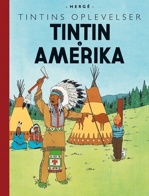 Tintins Oplevelser: Tintin I Amerika – Retroudgave – Hergé – Bog
