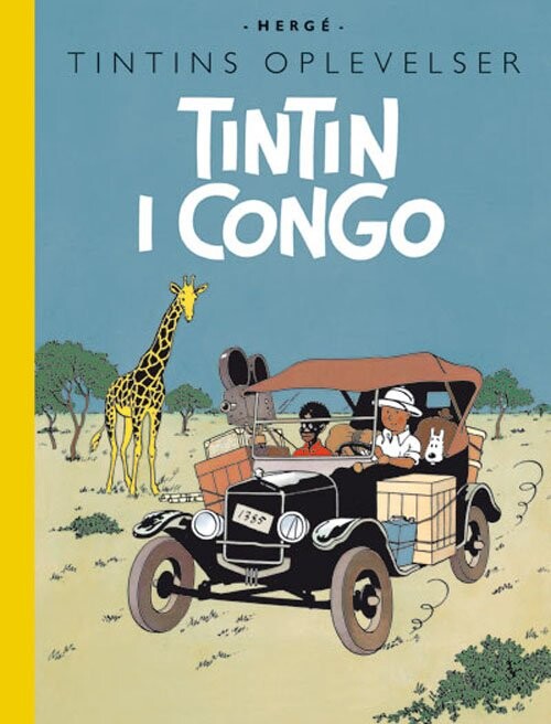 Tintins Oplevelser: Tintin I Congo - Retroudgave - Hergé - Tegneserie