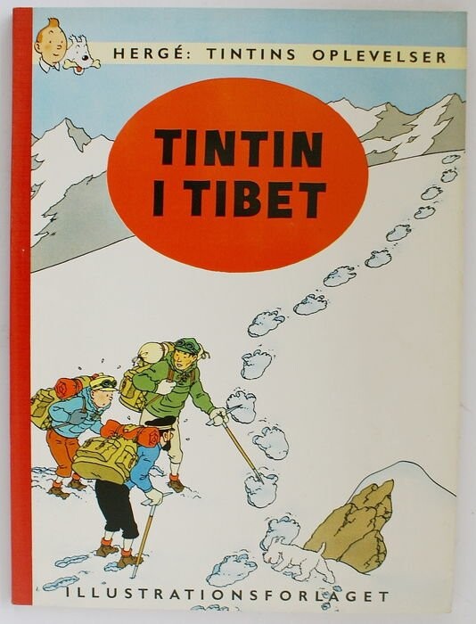 Billede af Tintins Oplevelser: Tintin I Tibet - Retroudgave - Hergé - Tegneserie hos Gucca.dk