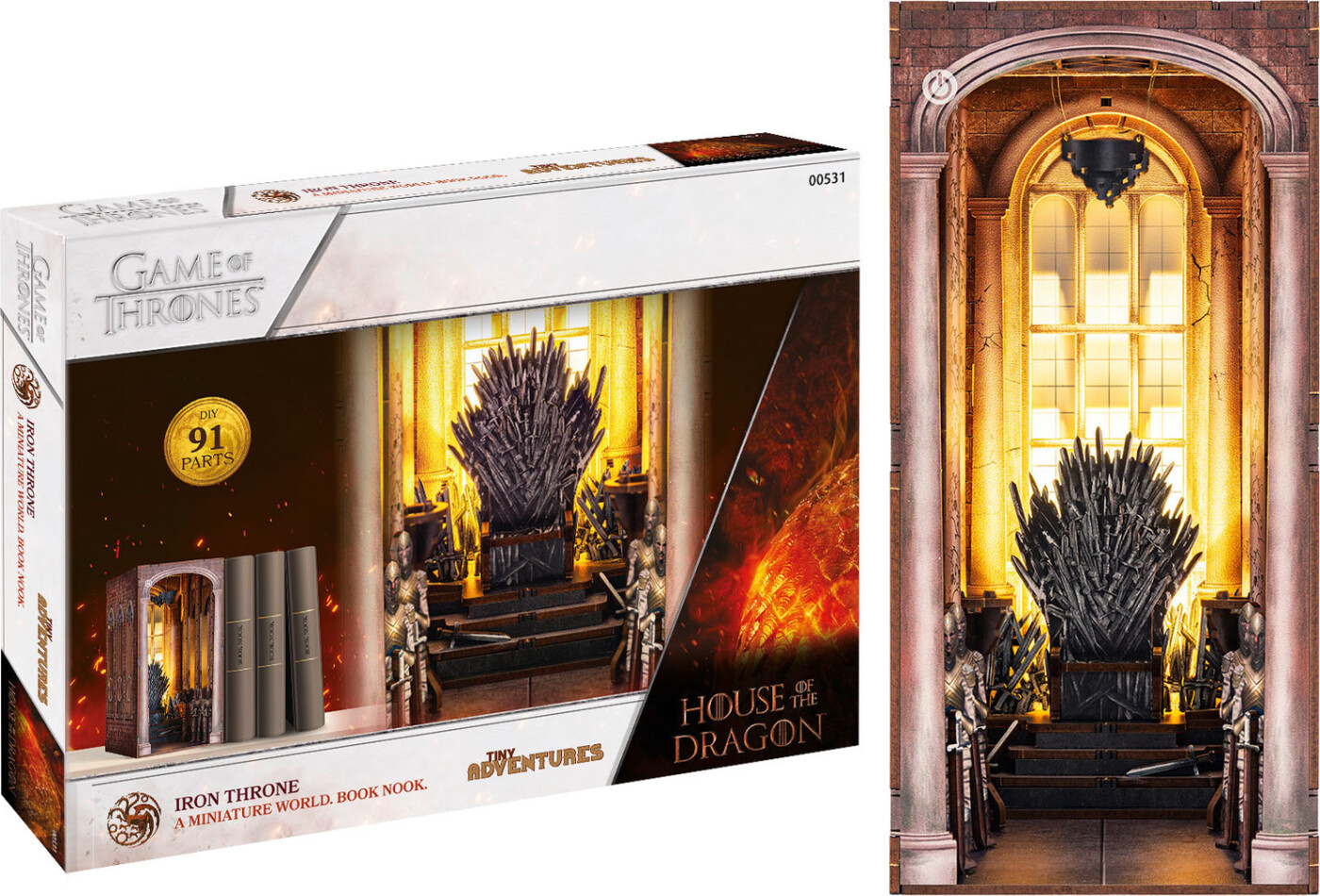 Tiny Adventure Iron Throne - House Of The Dragon - 00531 - Revell