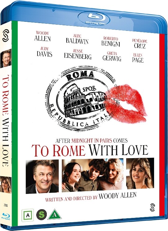 To Rome With Love - Blu-Ray