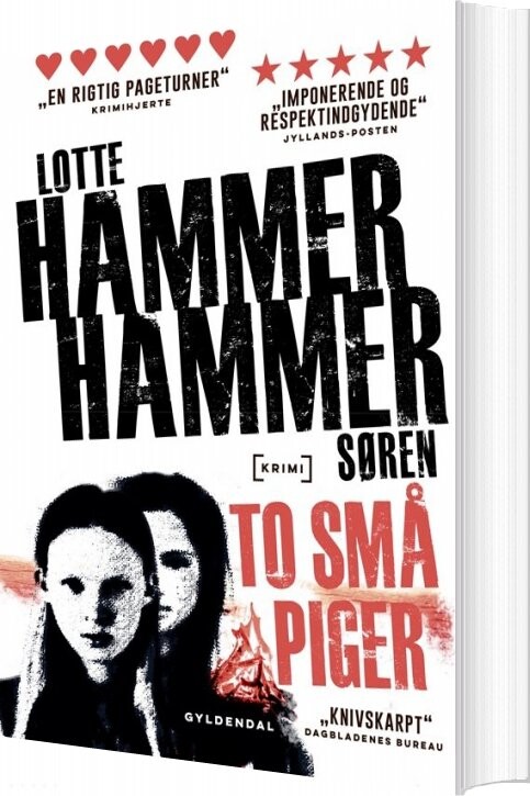 To Små Piger - Lotte Og Søren Hammer - Bog