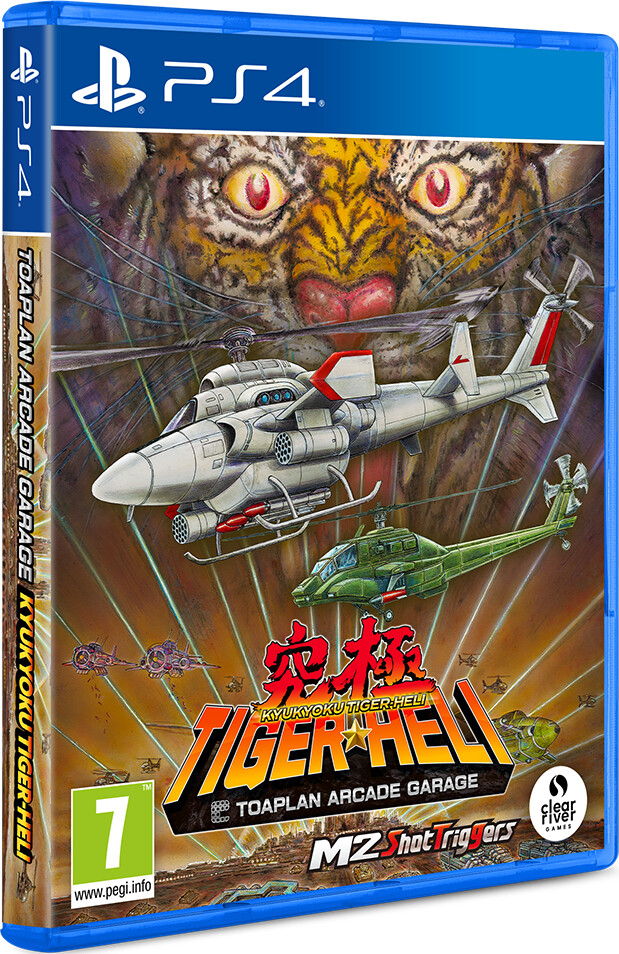 Toaplan Arcade Garage: Kyukyoku Tiger-Heli - Sony PlayStation 4 - Shoot 'em up