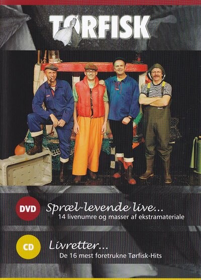 Tørfisk - Sprællevende Live - DVD - Film