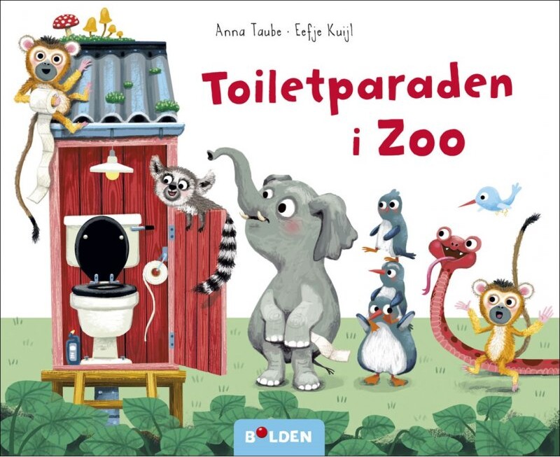 Billede af Toiletparaden I Zoo - Anna Taube - Bog hos Gucca.dk