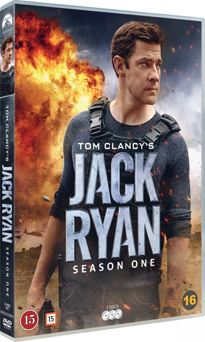 Tom Clancy's Jack Ryan - Sæson 1 - DVD - Tv-serie