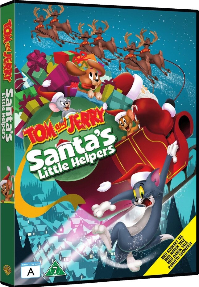 Tom Og Jerry - Santas Little Helpers - DVD - Film