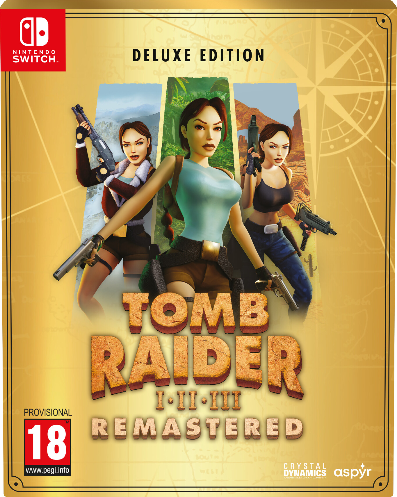 Billede af Tomb Raider I-iii Remastered (deluxe Edition) - Nintendo Switch