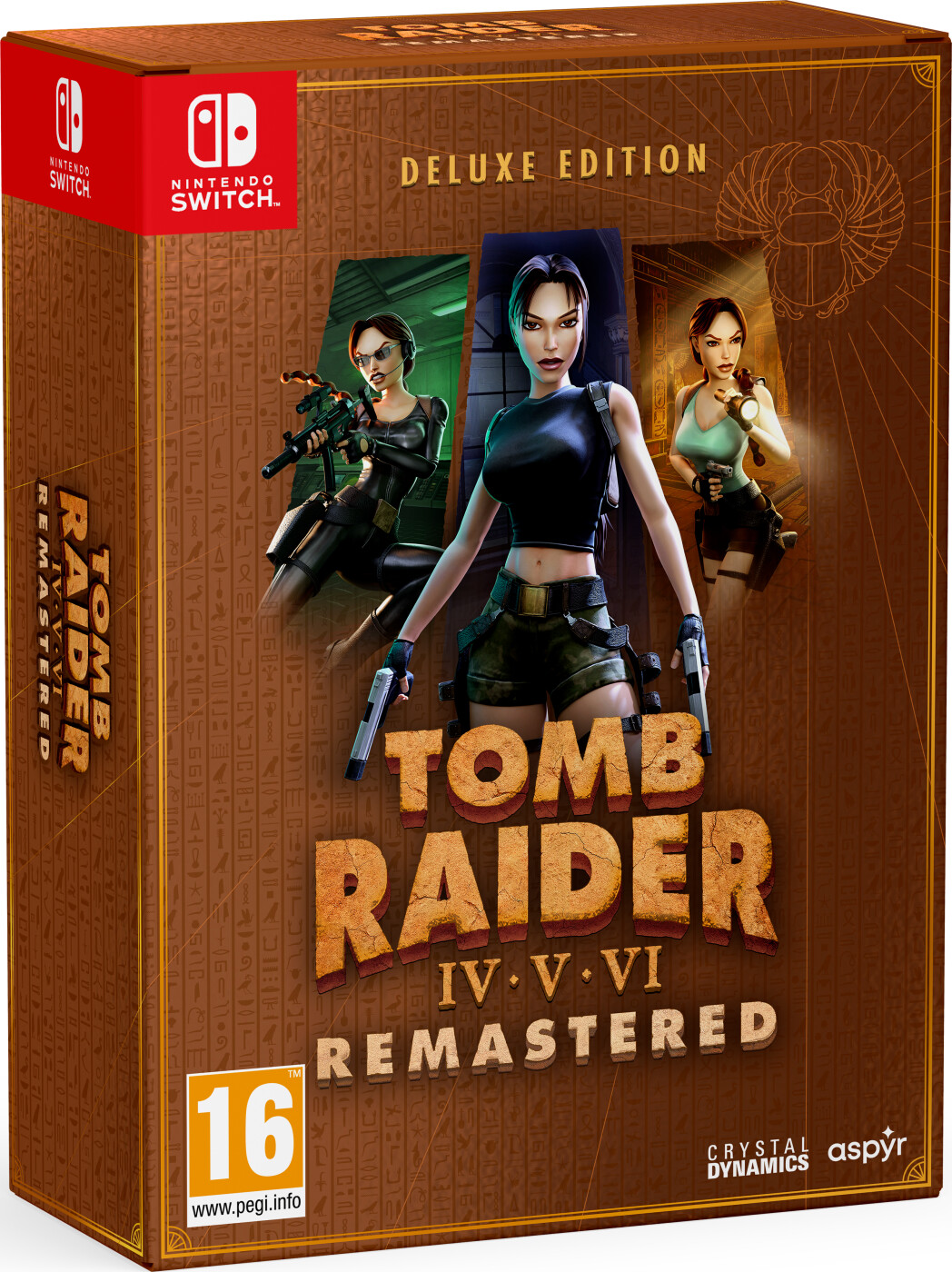 Tomb Raider Iv-vi Remastered Starring Laracroft (deluxe Edition) - Nintendo Switch