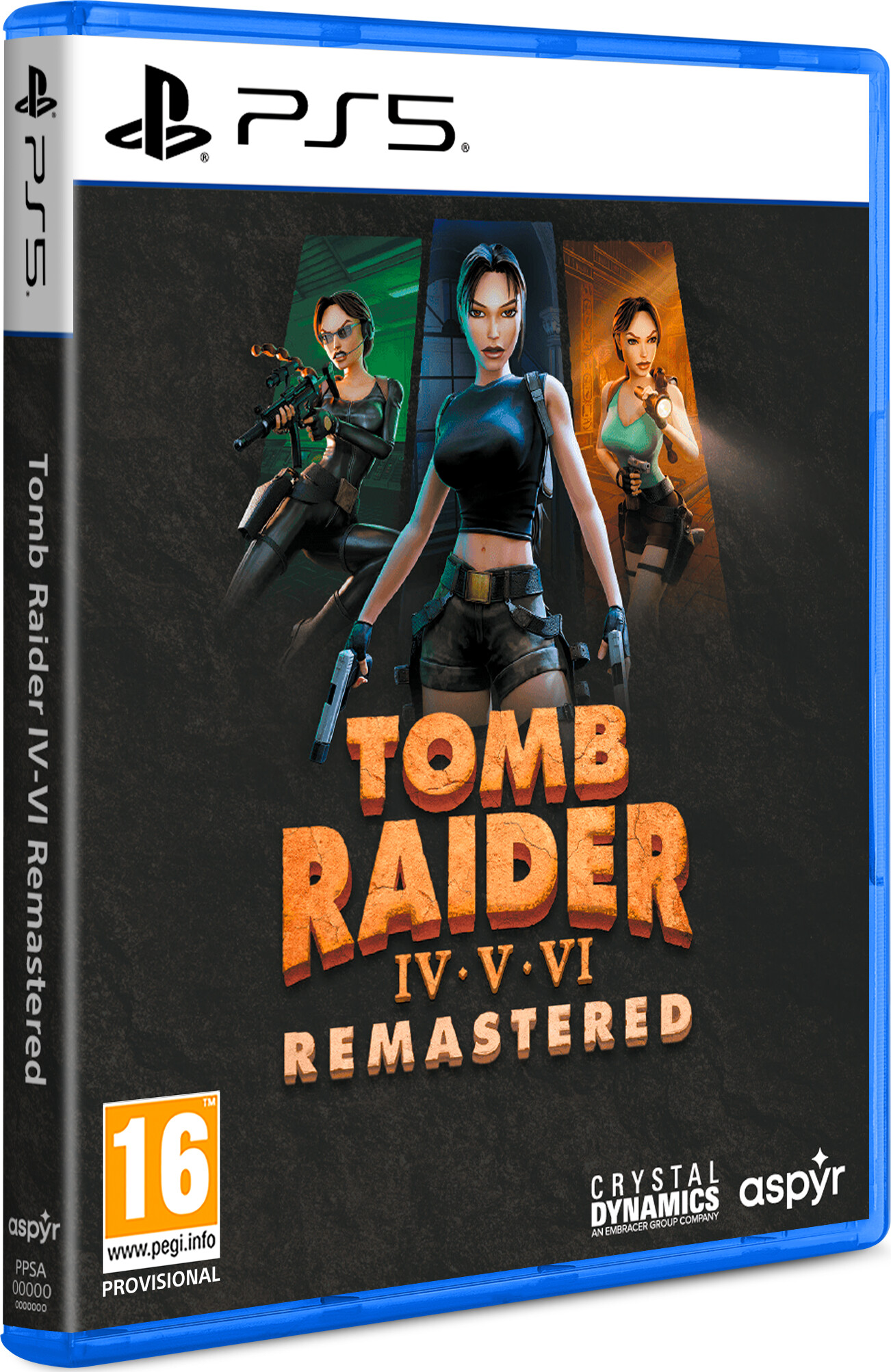 Tomb Raider Iv-vi Remastered Starring Laracroft - PS5