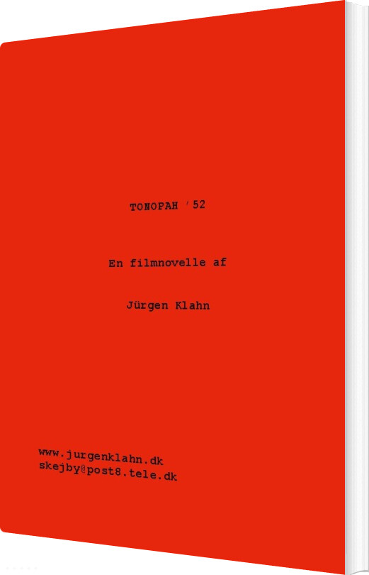 Tonopah '52 - Jürgen Klahn - Bog