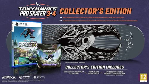 Tony Hawk's Pro Skater 3 + 4 Collectors Edition - PS5