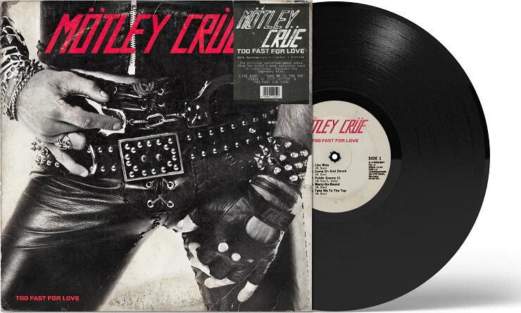 Mötley Crüe - Too Fast For Love - Vinyl Lp