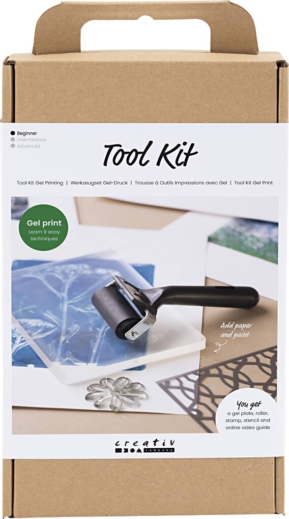 Tool Kit Gel Print