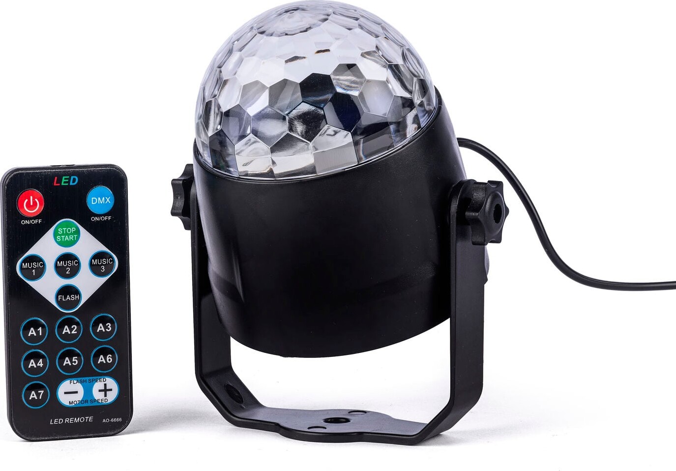 Top Light - Party Ball With Remote - Led Disco Light Effects - Vn 71209