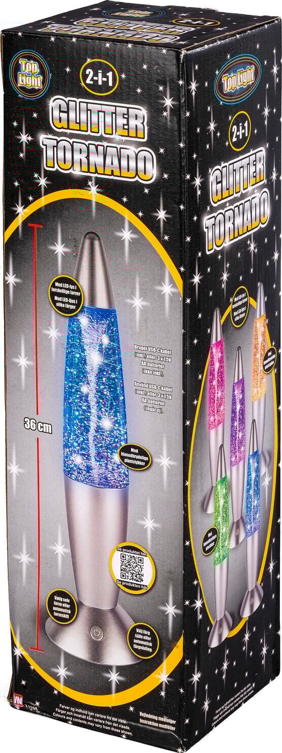 Top Light - Tornado Glitter Lamp - Vn 71198