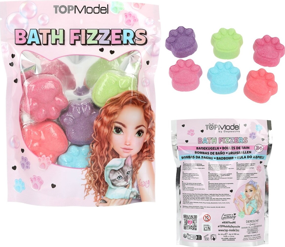 Topmodel - Beauty And Me - Bath Fizzers - Badekugler - 6 Stk