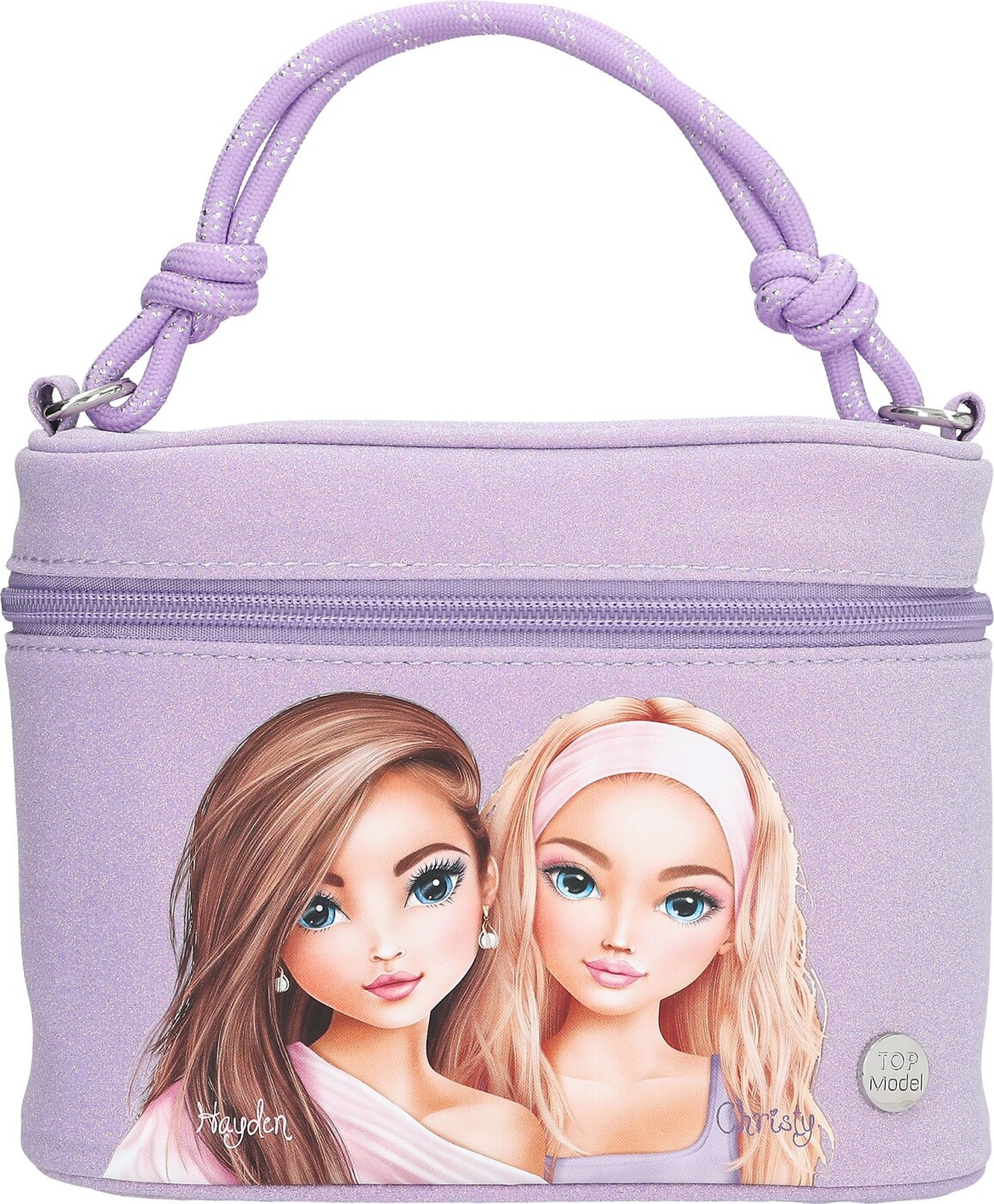 Top Model - Beauty Box Toilettaske Til Børn - Med Håndtag - Lilla