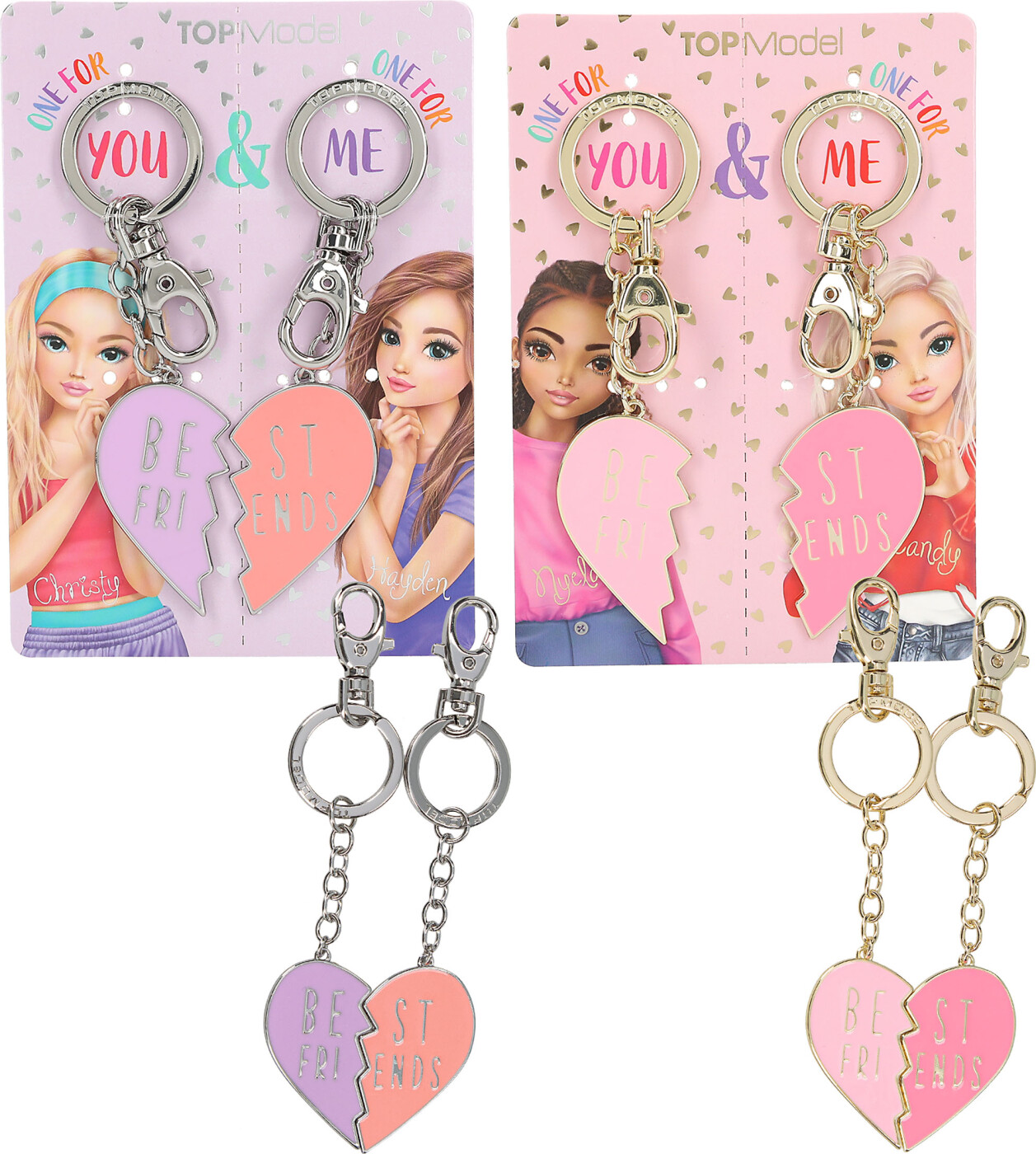Top Model - Bff Nøglering - Overraskelse