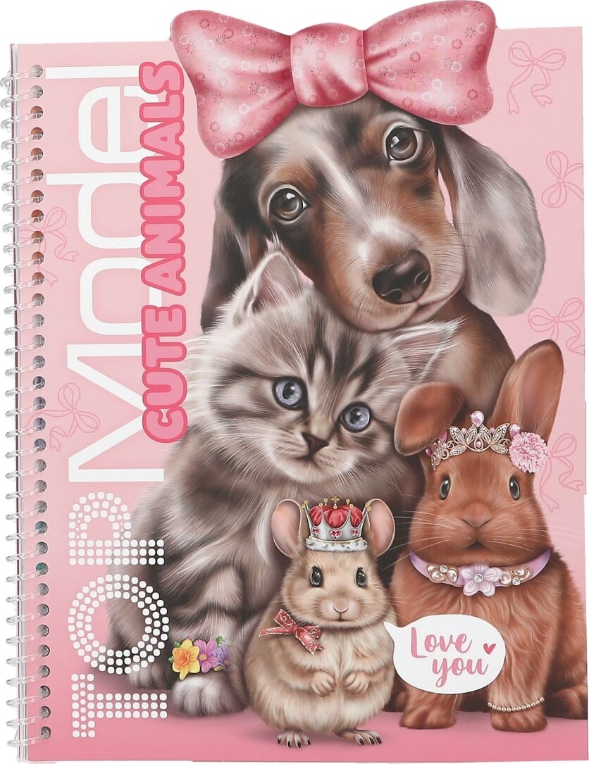 Topmodel - Dress Me Up Cute Animals, Stor - Bog