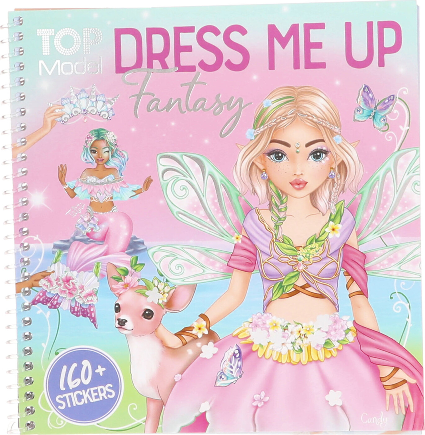 Billede af Topmodel - Dress Me Up Stickersbog Fantasy - (413439) - Diverse - Bog