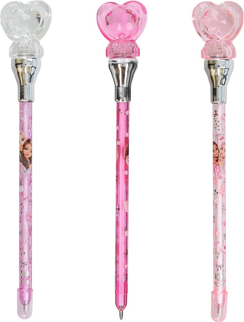 TOPModel Kuglepen med hjertelys MY BFF - Rosé, Pink, Hvid (413388)
