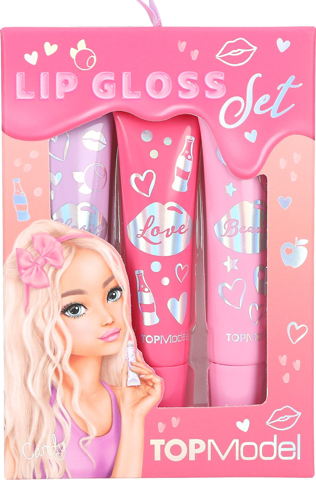 Top Model - Lipgloss Til Børn - Beauty And Me - 3 Pak