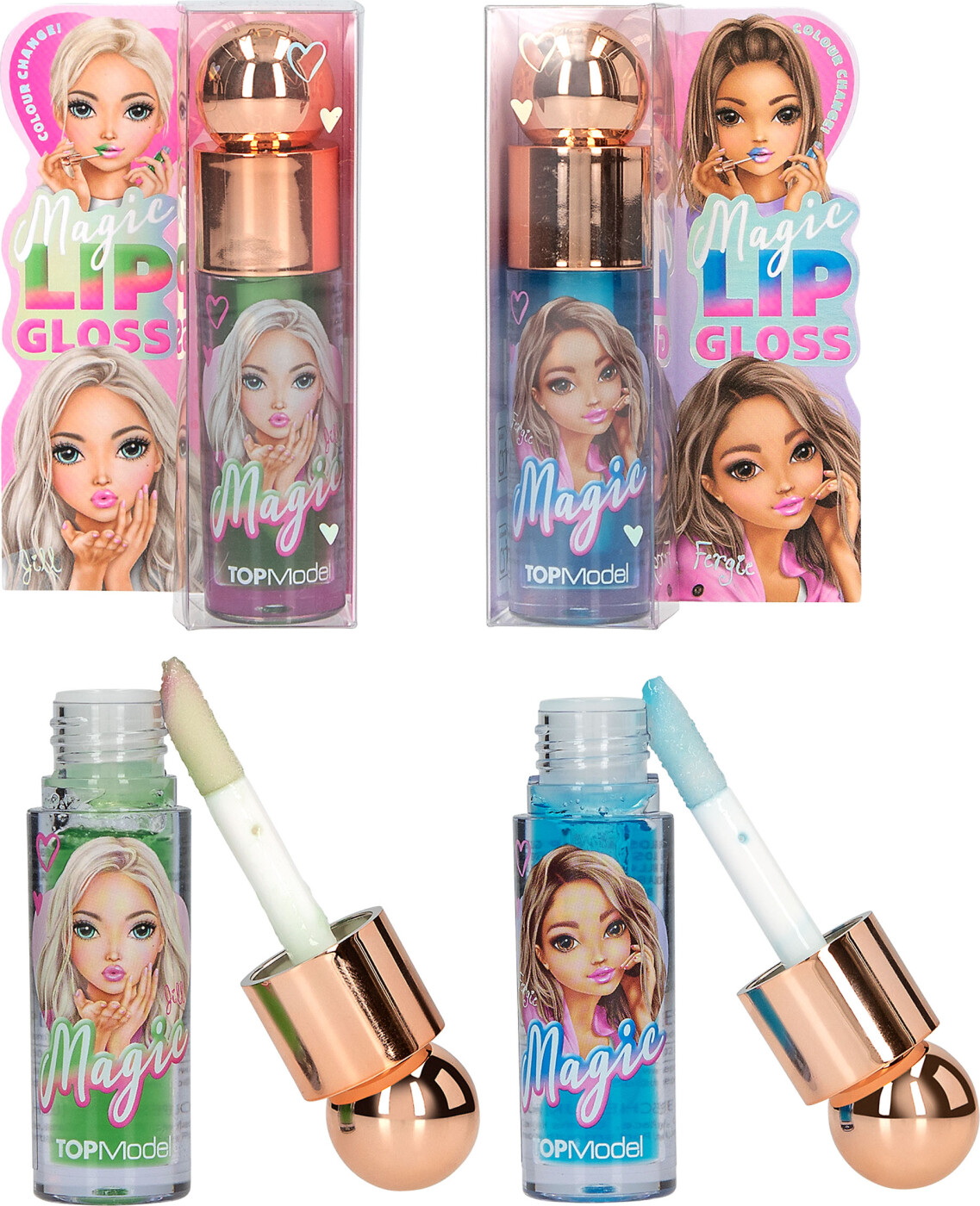 Top Model - Farveskiftende Lipgloss - Beauty And Me - Overraskelse