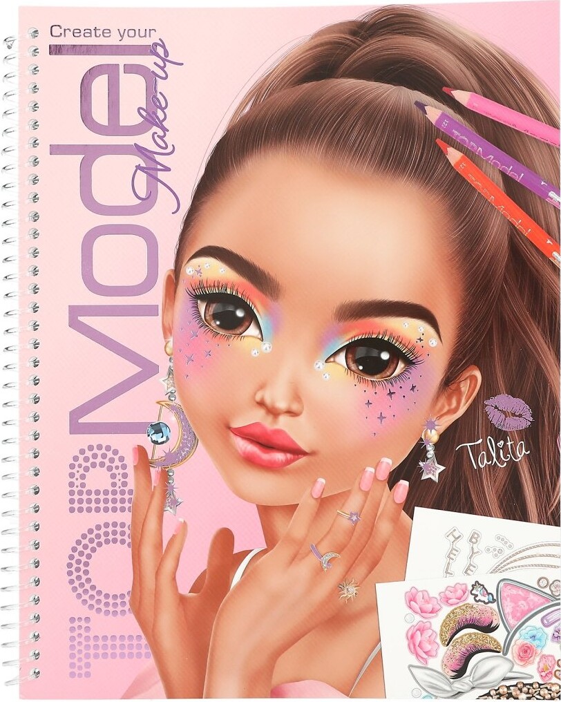Billede af Top Model - Make-up Designbog - Topmodel - Bog