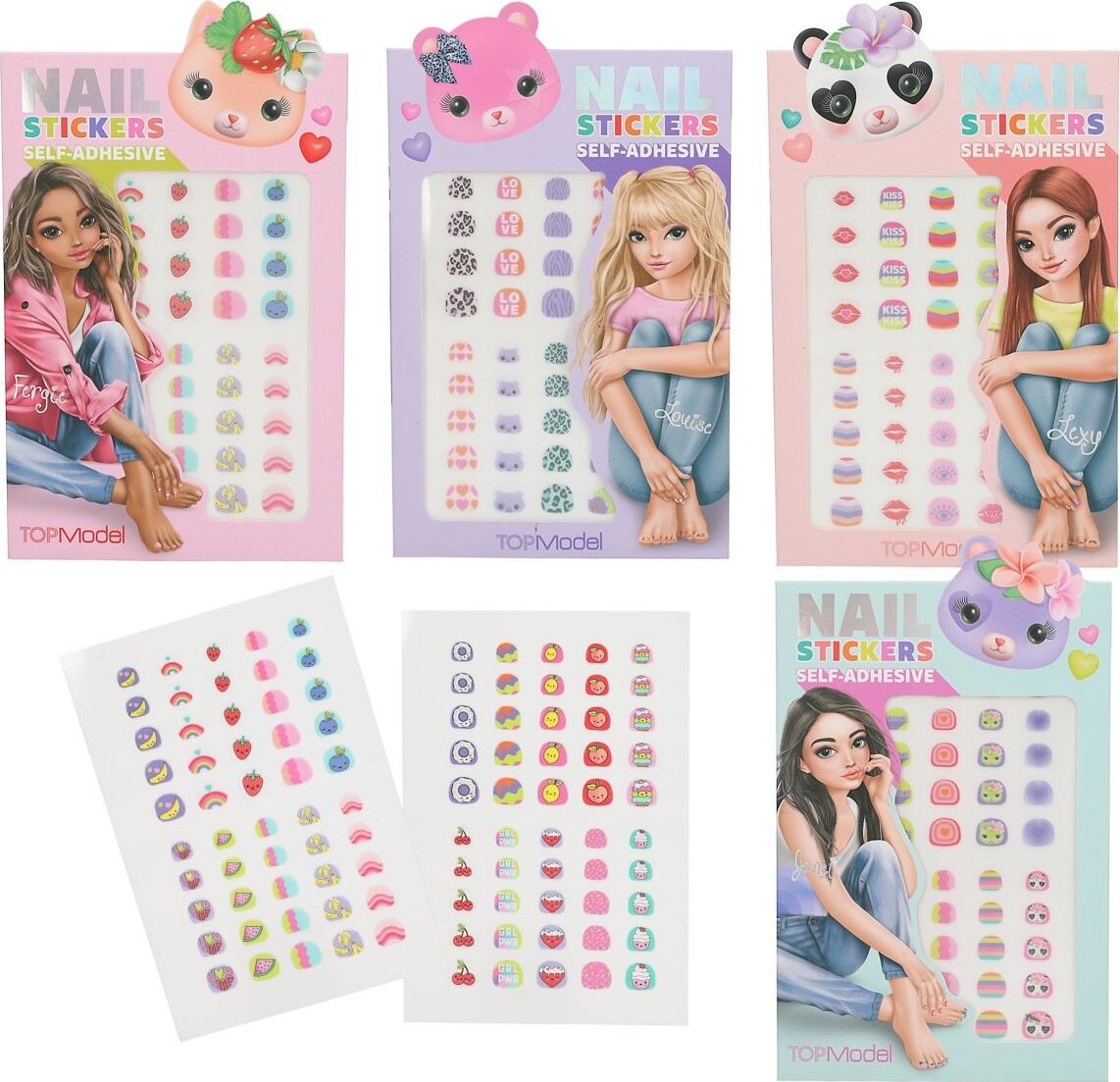 TOPModel Selvklæbende negleklistermærker BEAUTY and ME ( 0413064 )