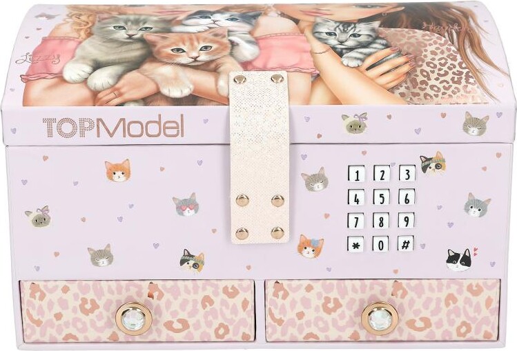 Top Model - Smykkeskrin Med Kode Og Musik Til Børn - Pink